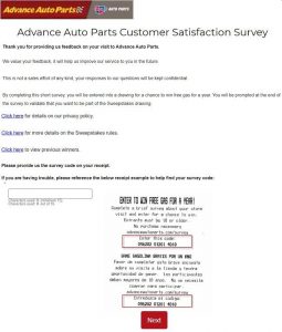 Advance Auto Parts Customer