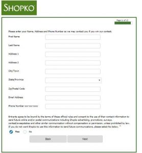 Shopko Customer Satisfaction Survey