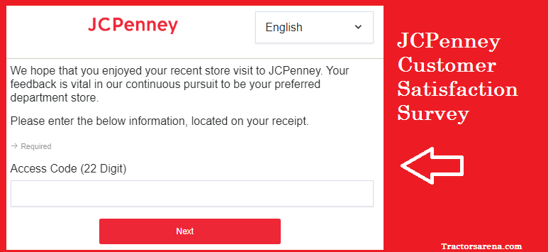 JCPenney Customer Satisfaction Survey