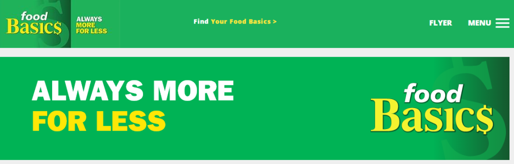 Food Basics Feedback Survey
