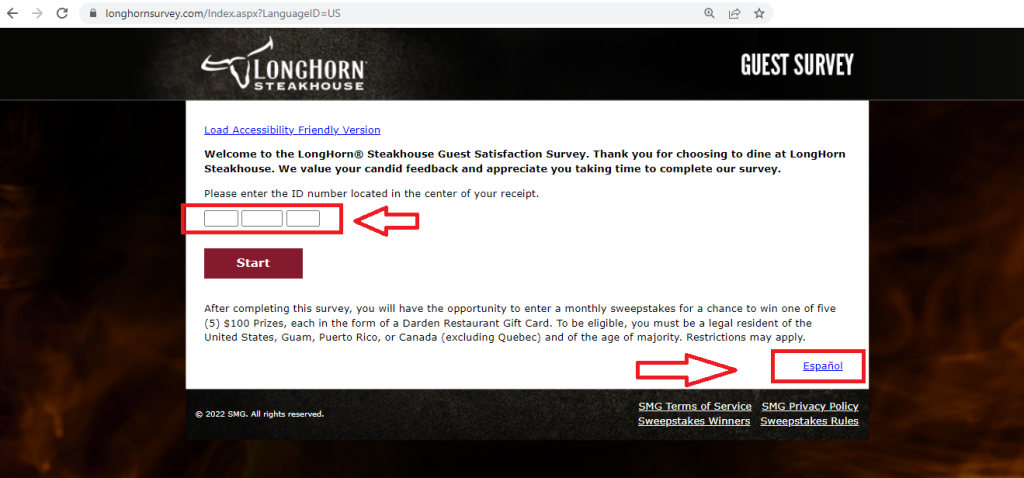 LongHorn Steakhouse Guest Satisfaction Survey