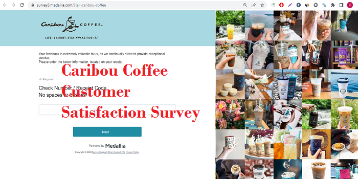 Caribou Coffee Customer Satisfaction Survey