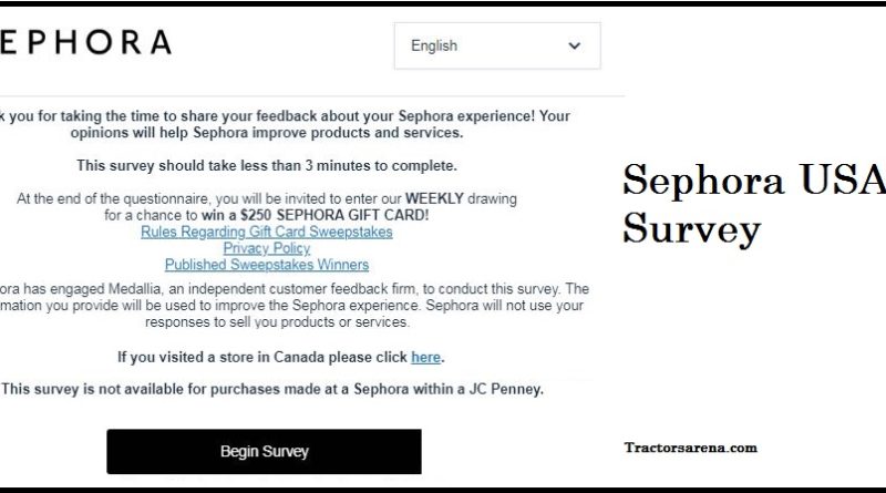 Sephora USA Survey