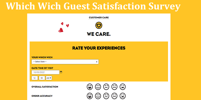 Which Wich Guest Satisfaction Survey