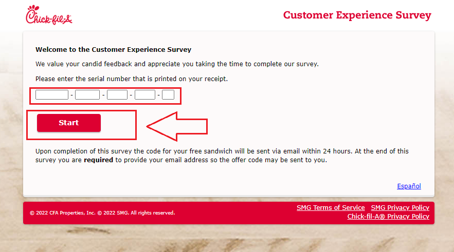 Chick-fil-A Customer Experience Survey 