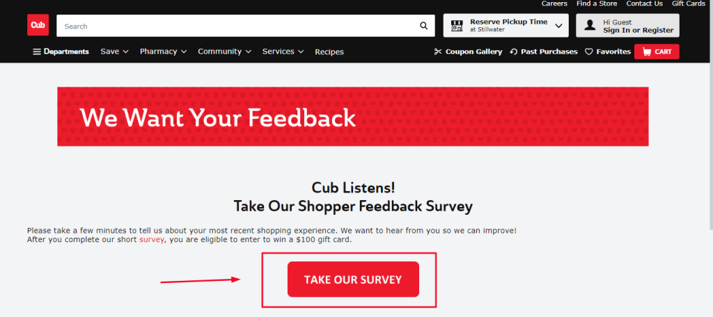 Cub Foods Customer Satisfaction Survey 2023