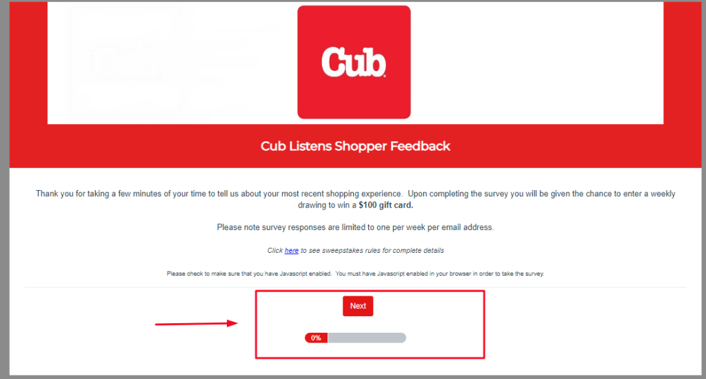 Cub Foods Customer Satisfaction Survey 2023