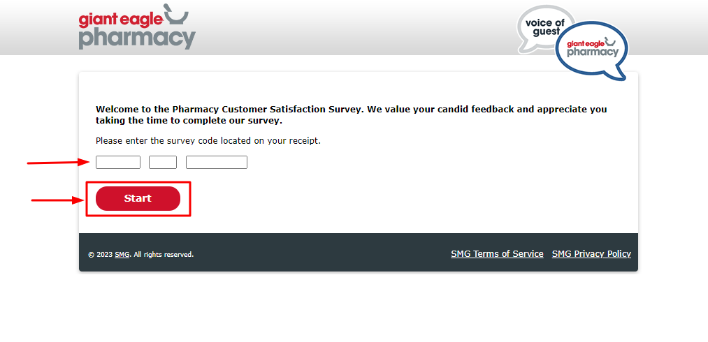 Giant Eagle Pharmacy Customer Survey