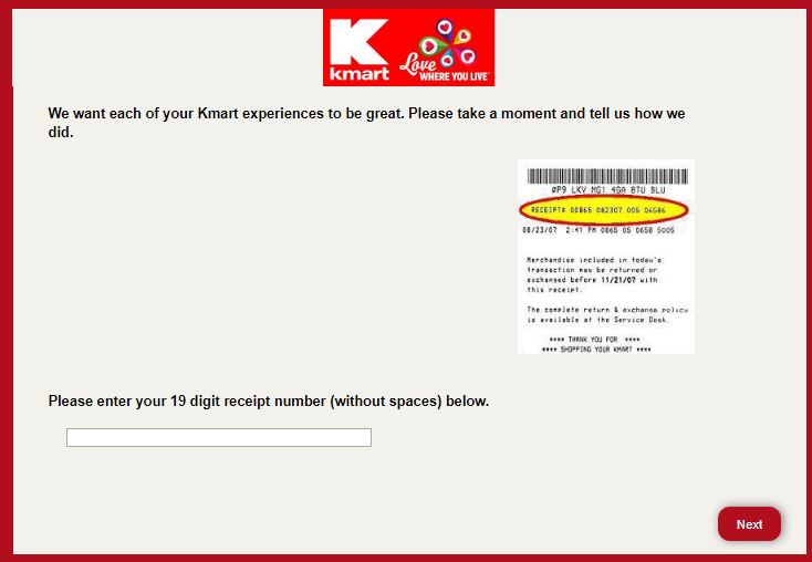 Kmart Customer Survey